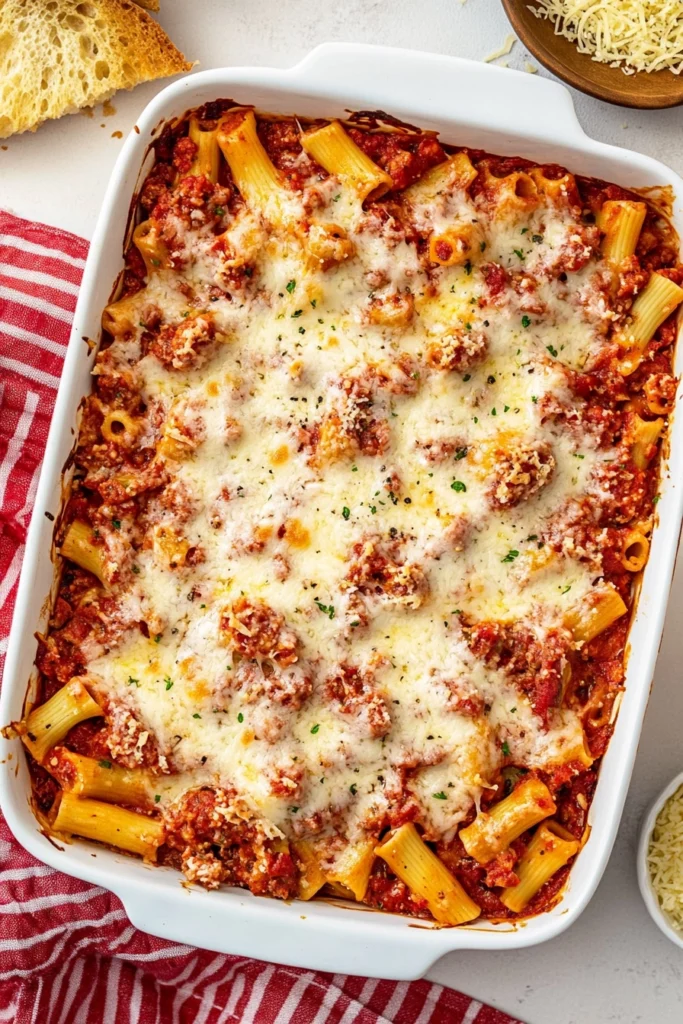 Baked Ziti with Sausage