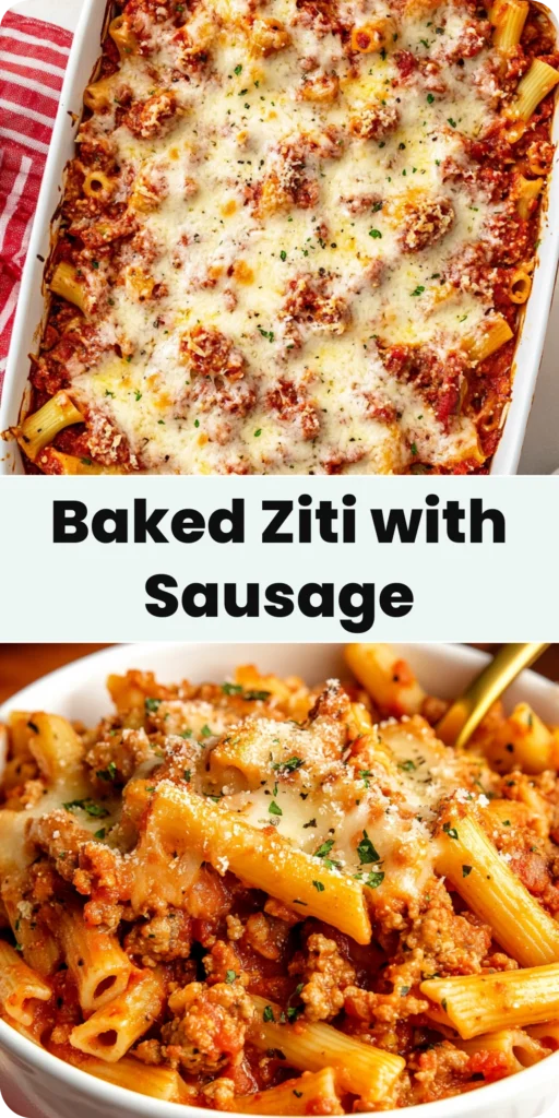 Baked Ziti with Sausage