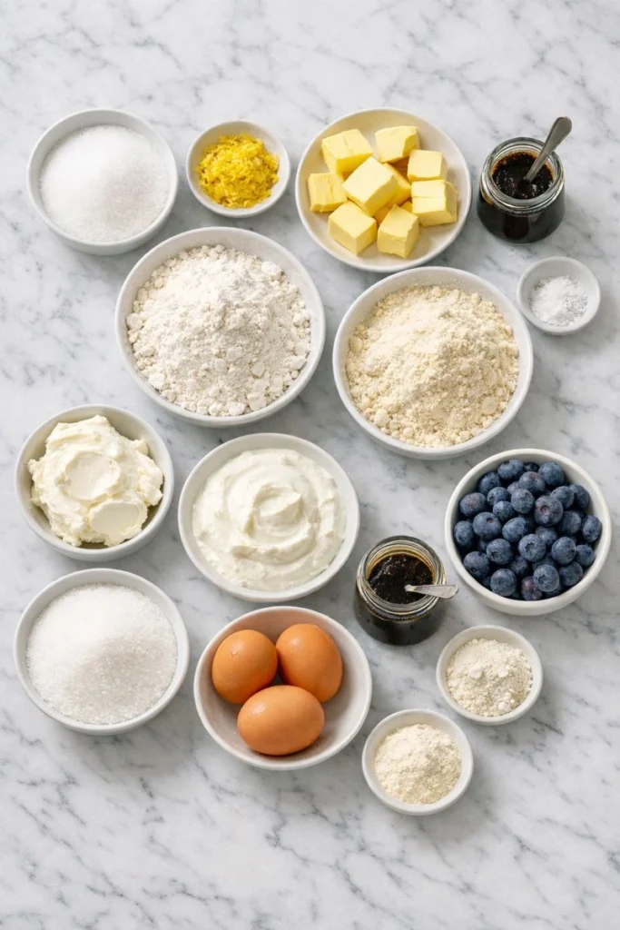 Blueberry Cheesecake Bars