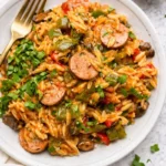 Chicken Sausage and Broccoli Orzo