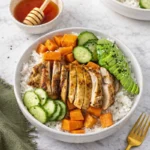 Chicken and Sweet Potato Rice Bowl