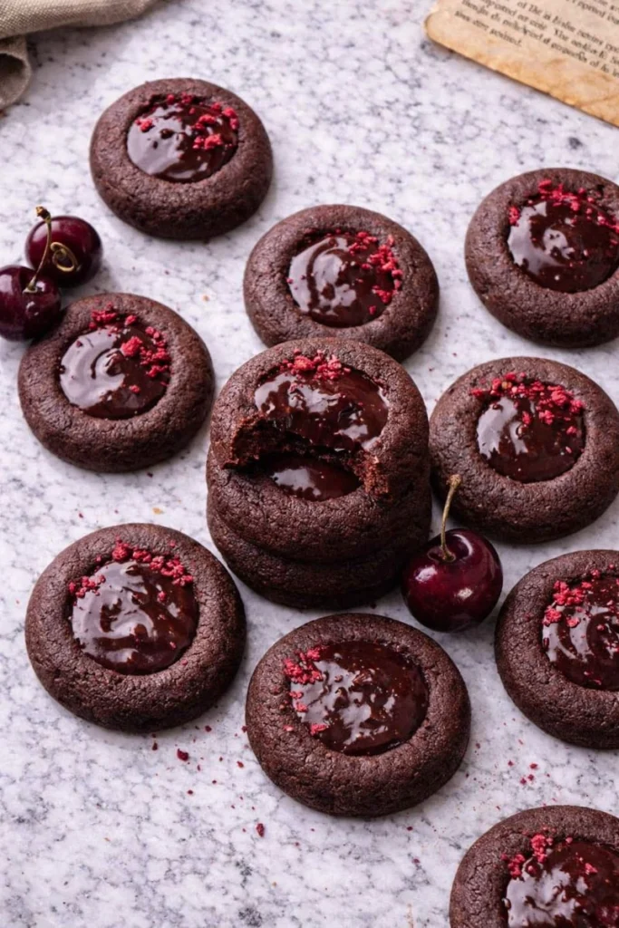 Chocolate Cherry Cookies