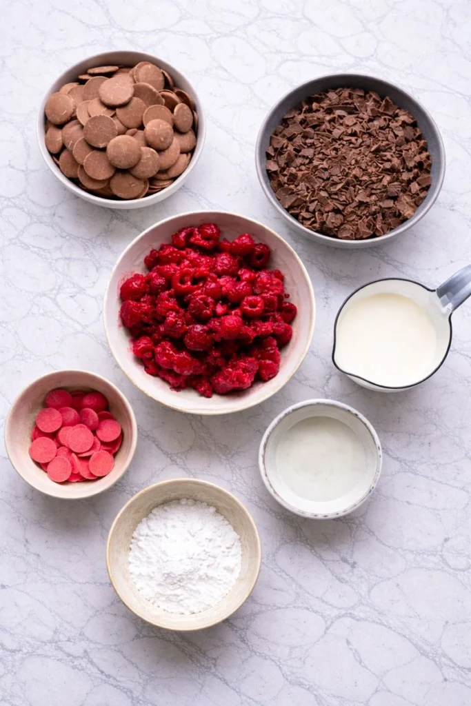 Chocolate Raspberry Truffles
