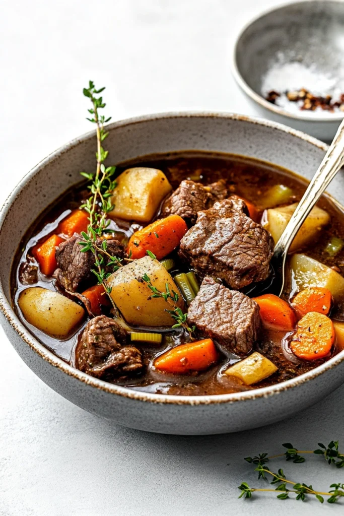 Classic Beef Stew with Vegetables