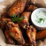 Crispy Oven Baked Chicken Wings