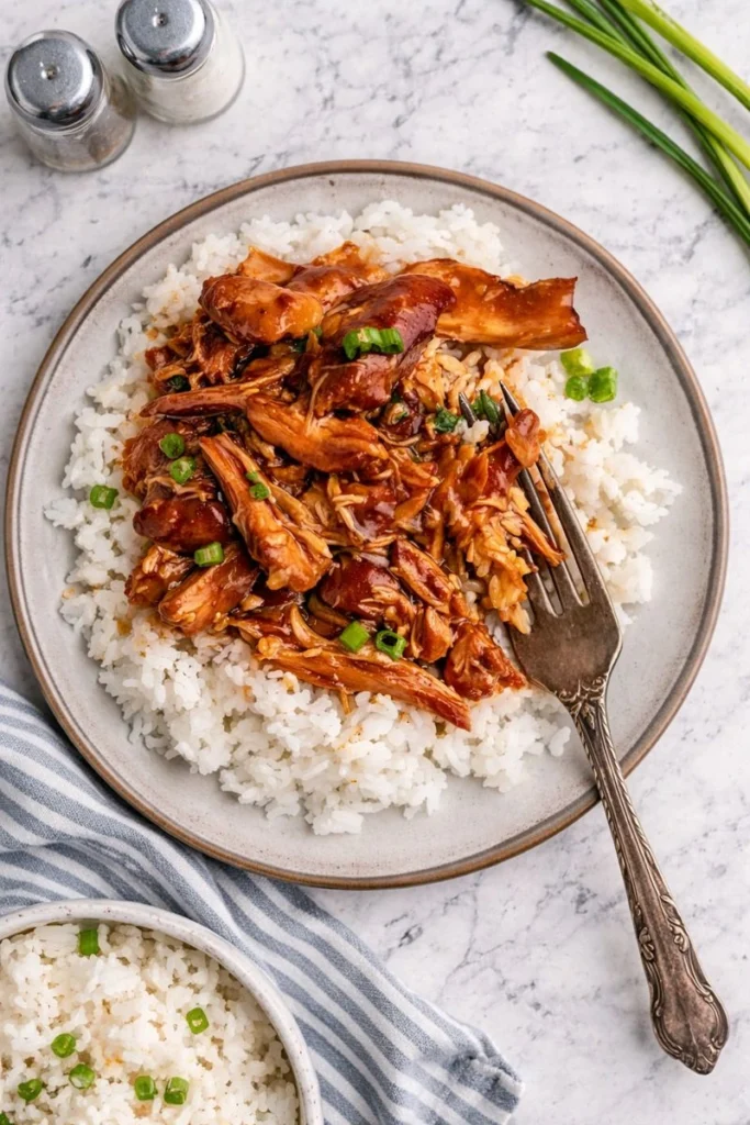 Crock Pot Bourbon Chicken