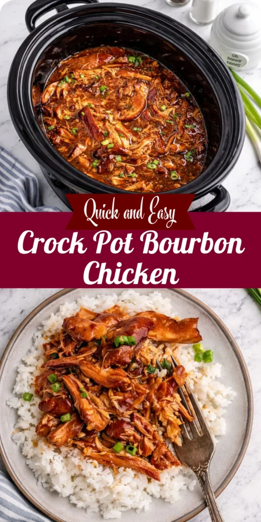 Crock Pot Bourbon Chicken