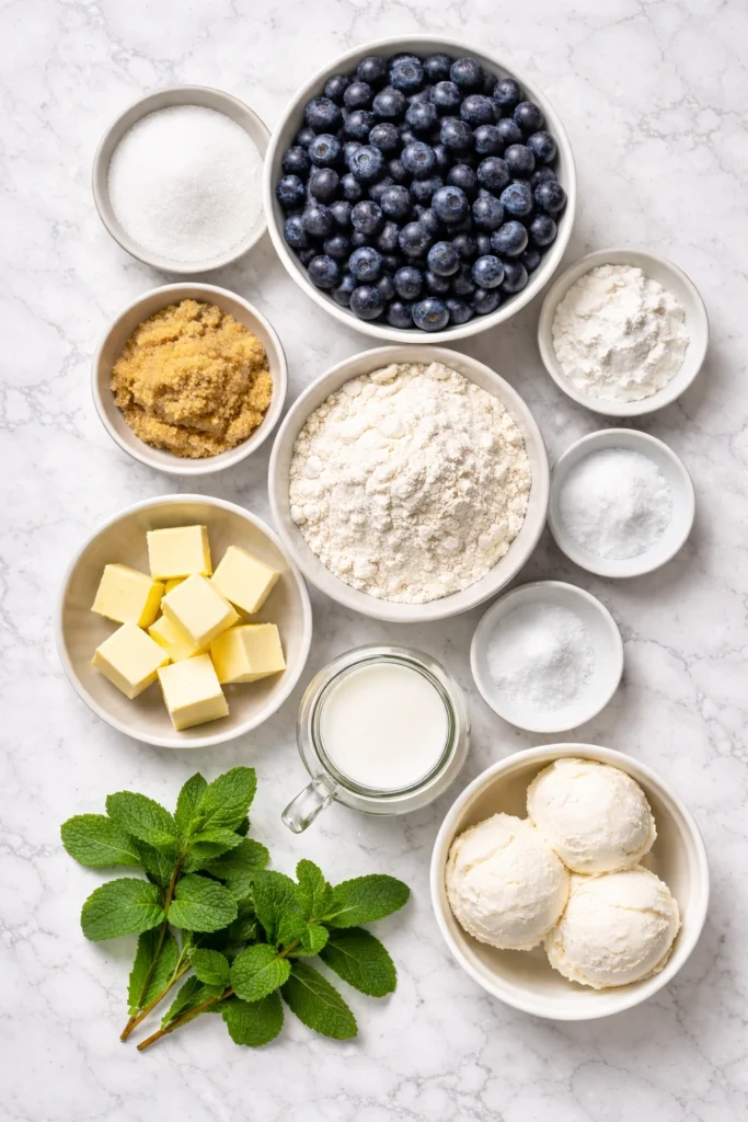 Crockpot Blueberry Peach Cobbler