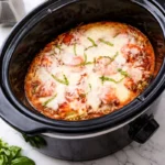 Crockpot Ravioli Lasagna