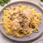 Crockpot Tuscan Garlic Chicken