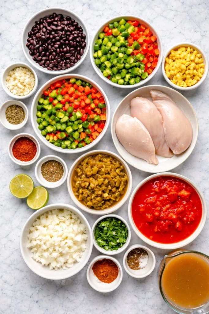 Easy Chicken Taco Soup