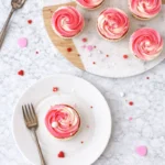 Easy Valentine’s Day Mini Cheesecakes