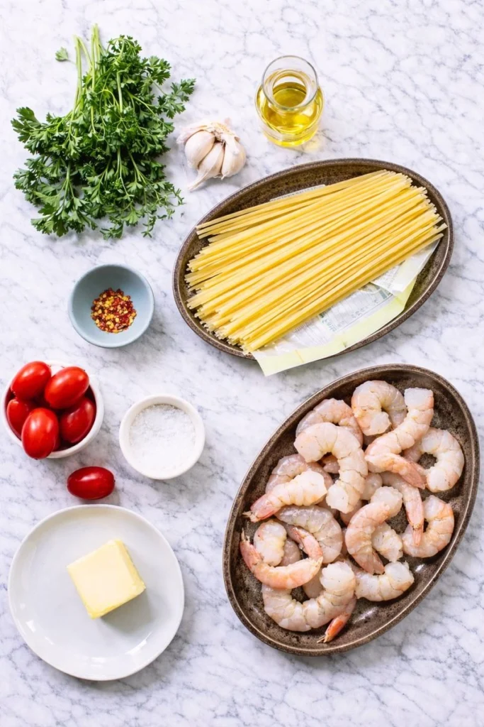 Garlic Butter Shrimp Pasta