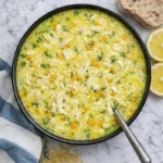 Greek Lemon Chicken Soup