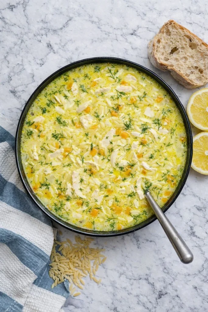 Greek Lemon Chicken Soup