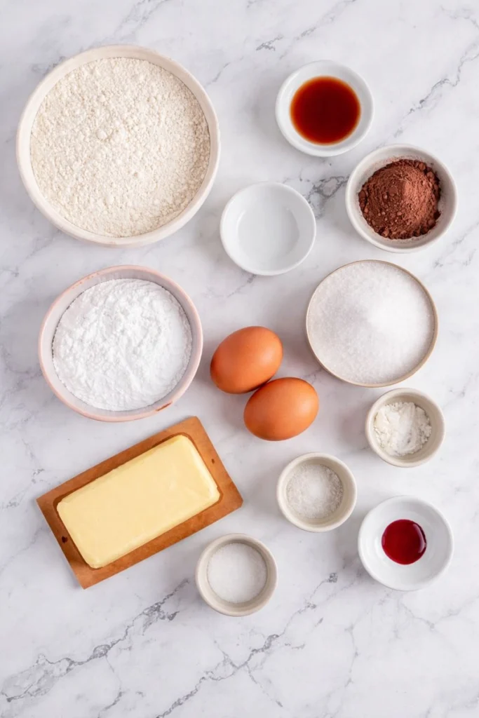 Heart-Shaped Red Velvet Crinkle Cookies