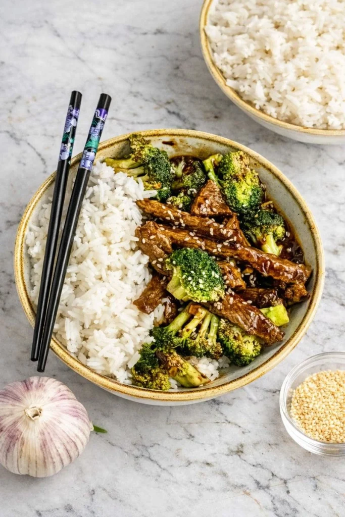 High-Protein Beef and Broccoli Stir Fry