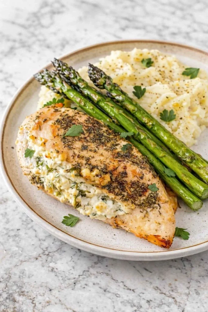 High-Protein Cottage Cheese Chicken Bake