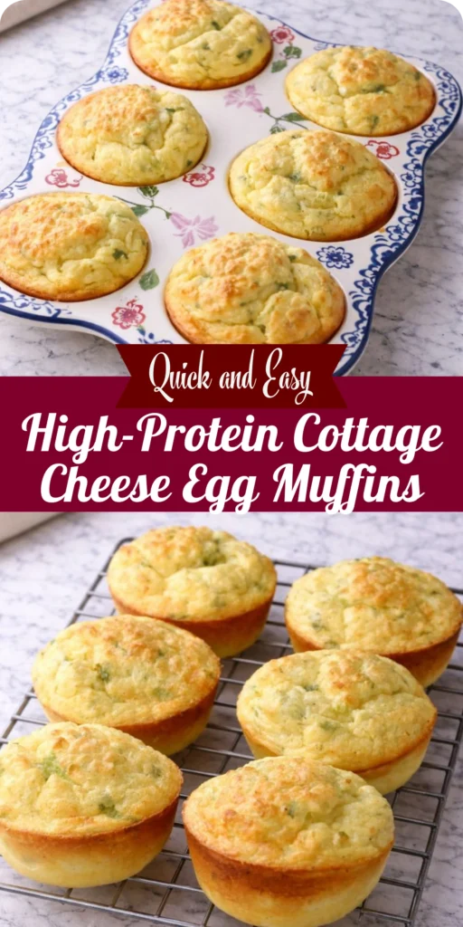 High-Protein Cottage Cheese Egg Muffins