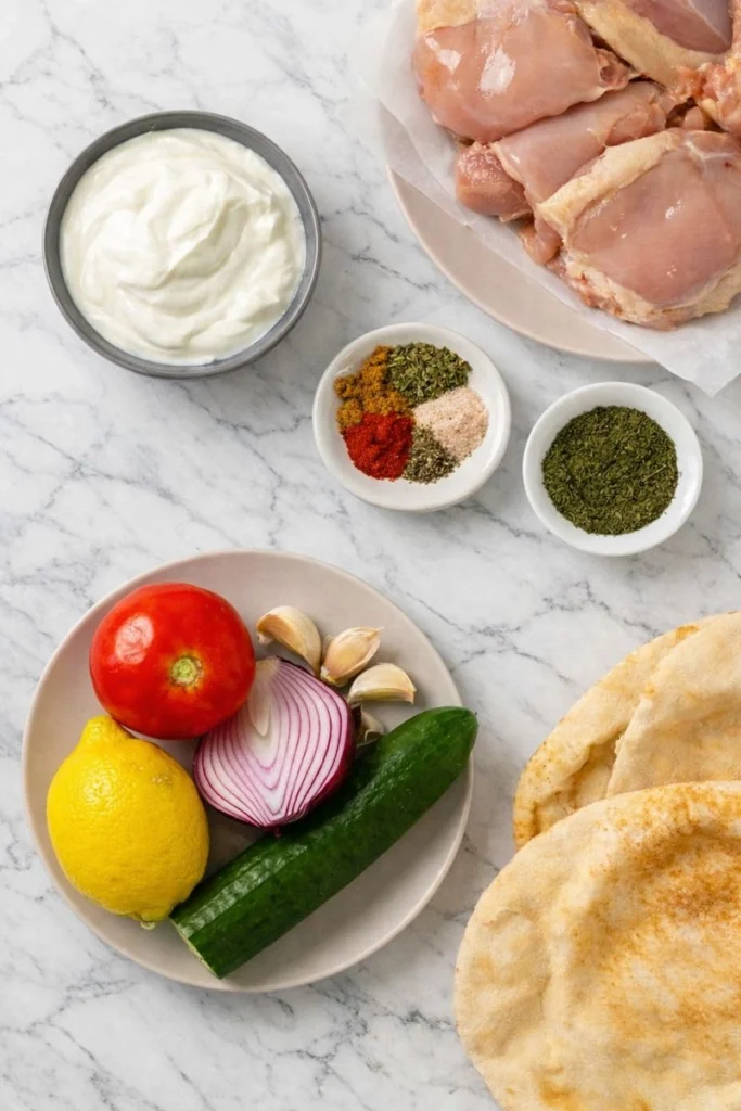 High-Protein Greek Chicken Gyro Bowls