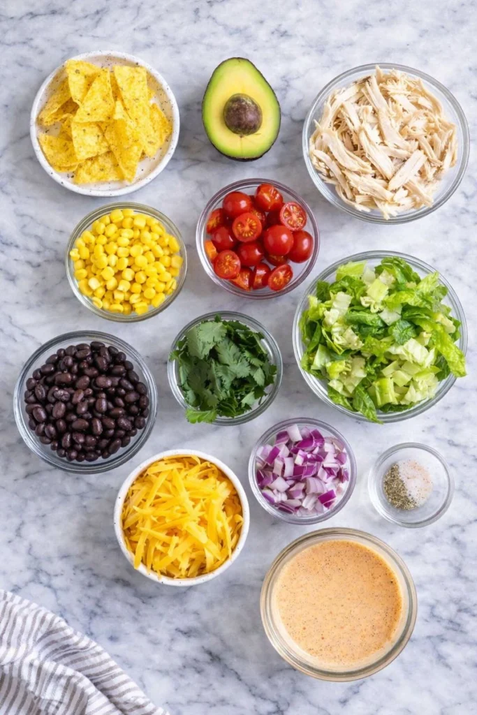 High Protein Southwest Chicken Salad