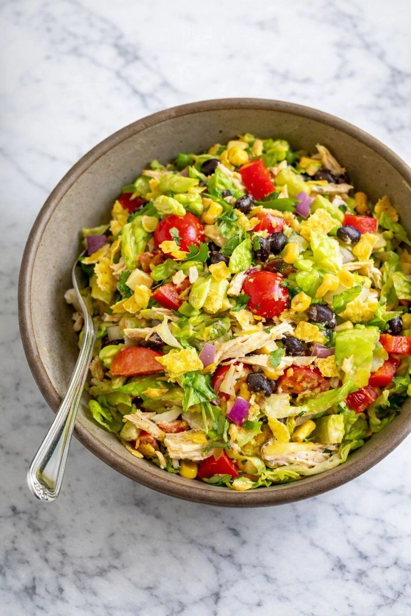 High Protein Southwest Chicken Salad
