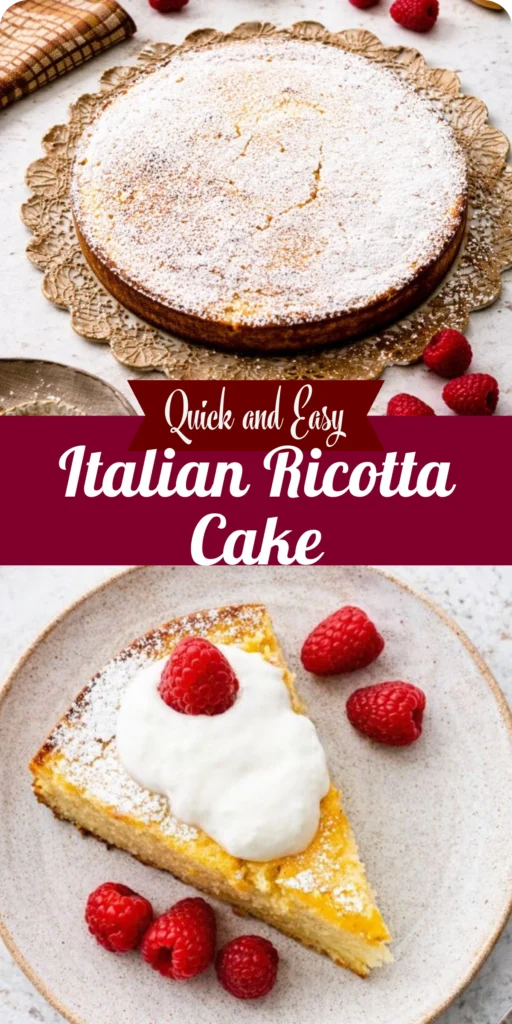 Italian Ricotta Cake