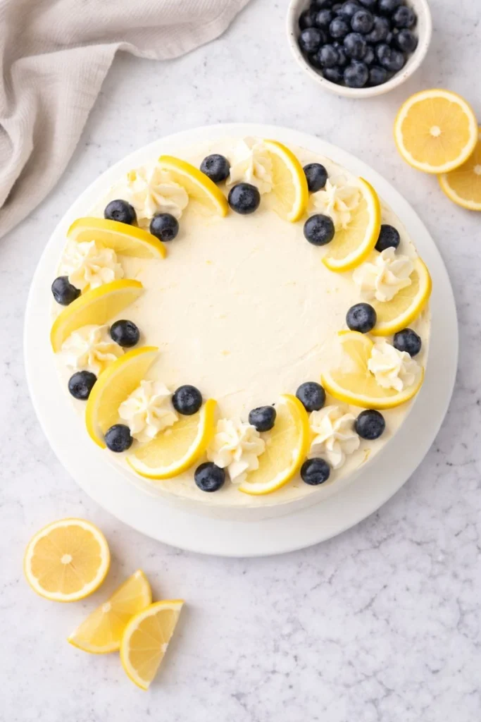 Lemon Blueberry Cake