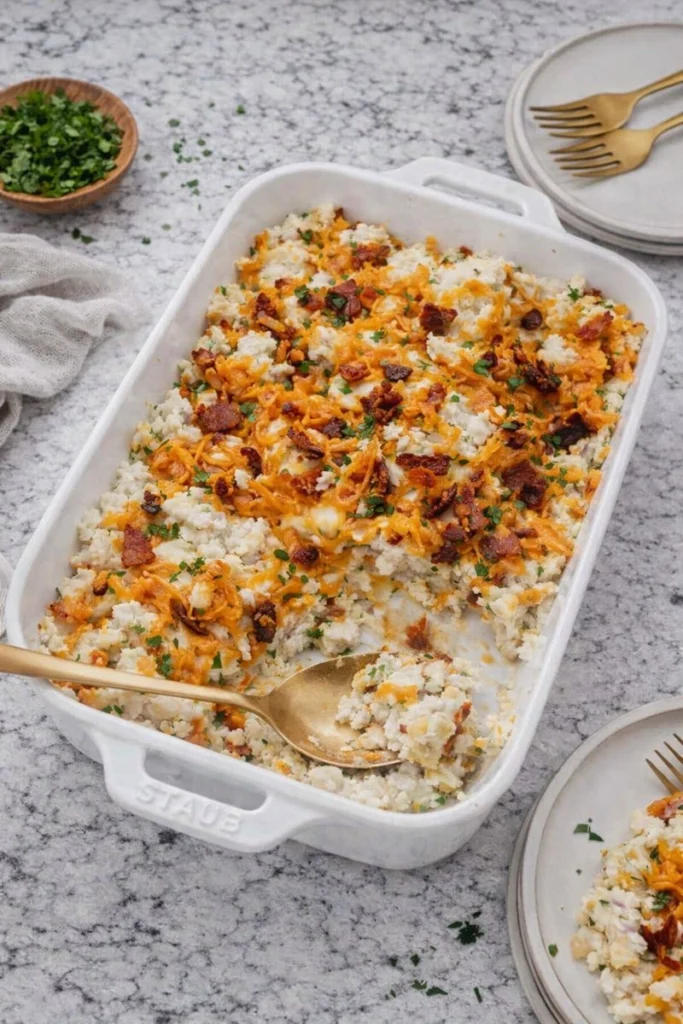 Loaded Mashed Potato Casserole