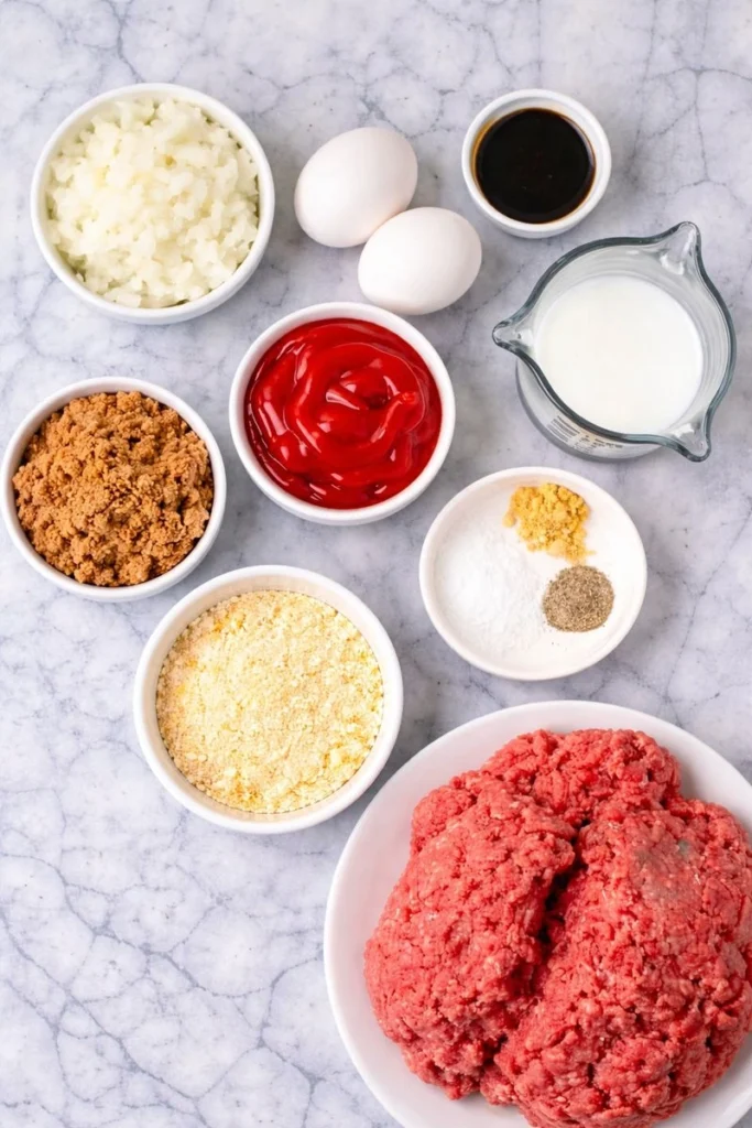 Meatloaf with Brown Sugar Glaze Dinner