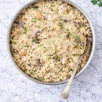 One-Pot Creamy Garlic Parmesan Chicken and Rice