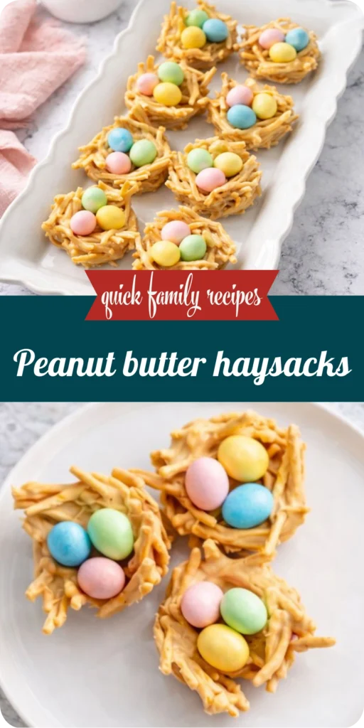 Peanut butter haysacks