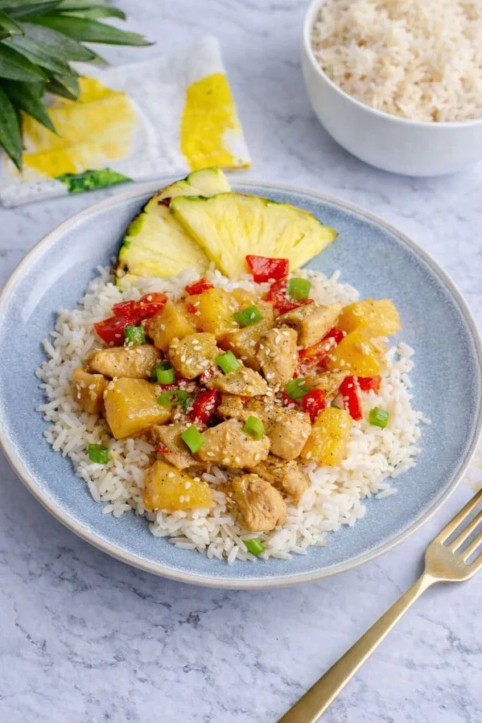 Pineapple Chicken and Rice