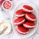 Red Velvet Sandwich Cookies