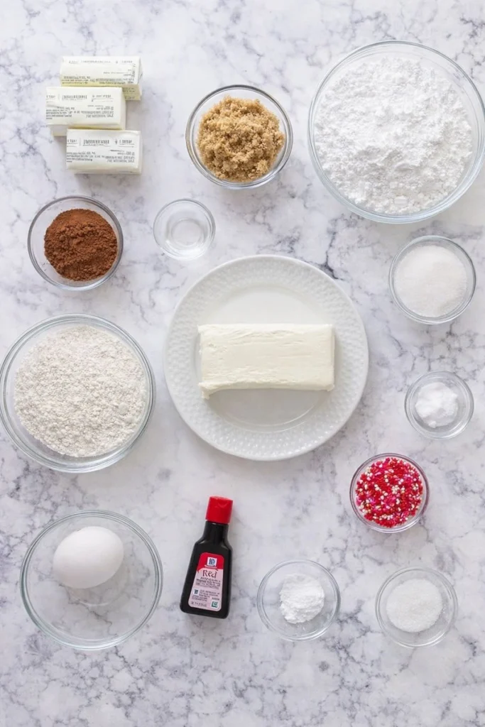 Red Velvet Sandwich Cookies