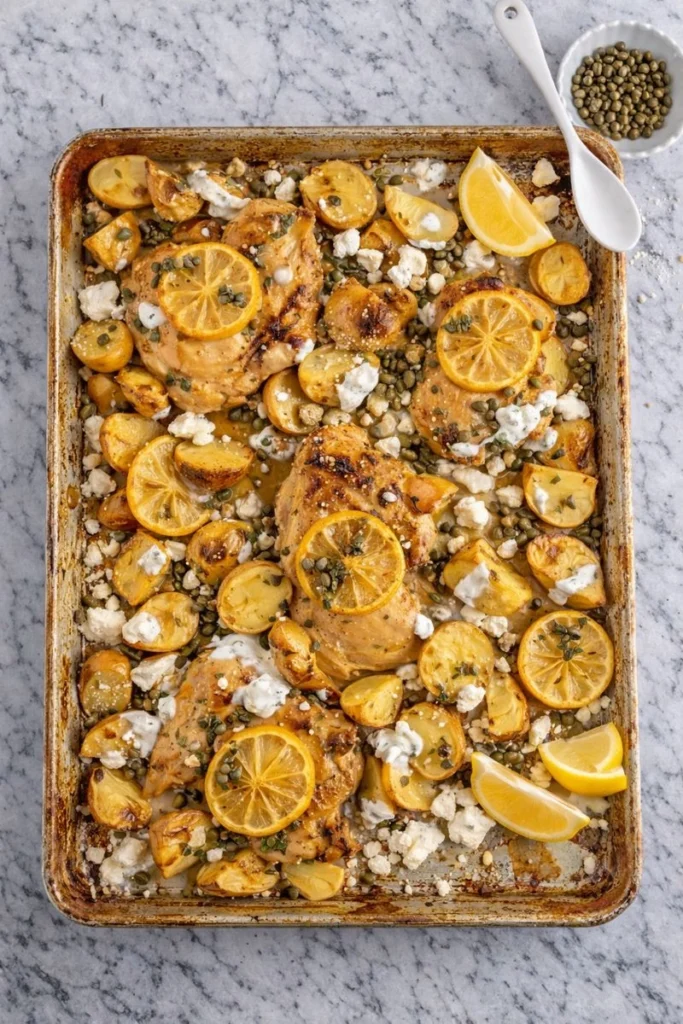 Sheet Pan Balsamic Chicken and Potatoes