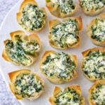 Spinach and Artichoke Dip Cups