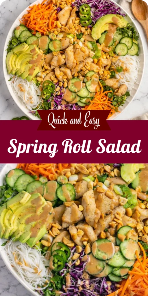 Spring Roll Salad