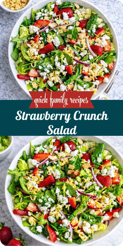 Strawberry Crunch Salad
