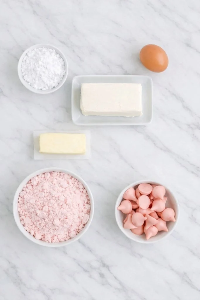 Strawberry Kiss Cookies