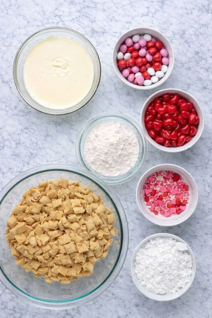 Strawberry Shortcake Puppy Chow