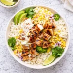 Street Corn Chicken Bowl