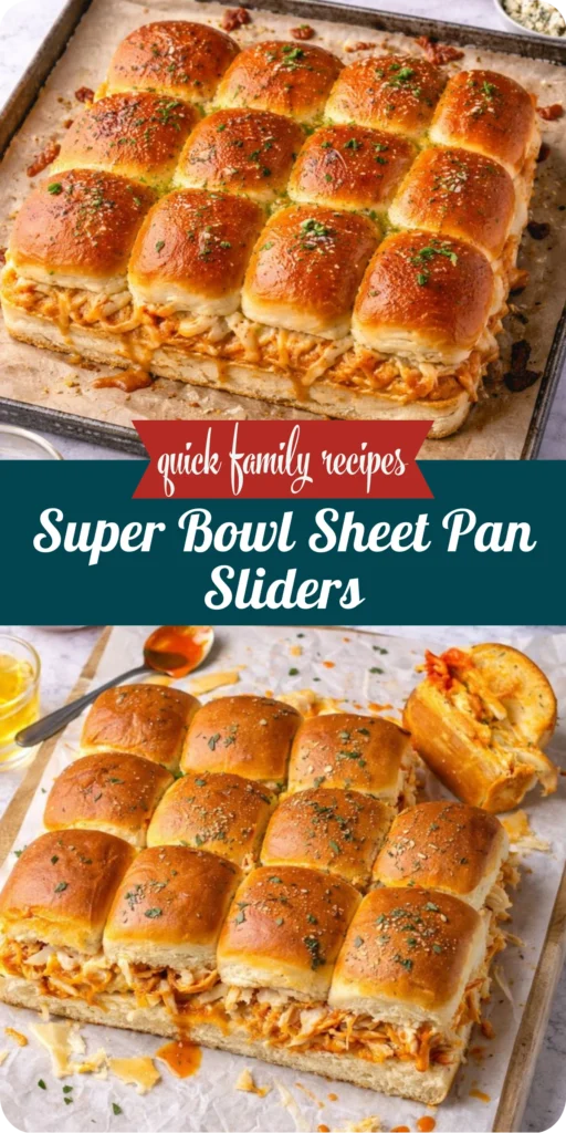 Super Bowl Sheet Pan Sliders