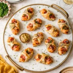 Sweet Ham & Swiss Puff Pastry Bites