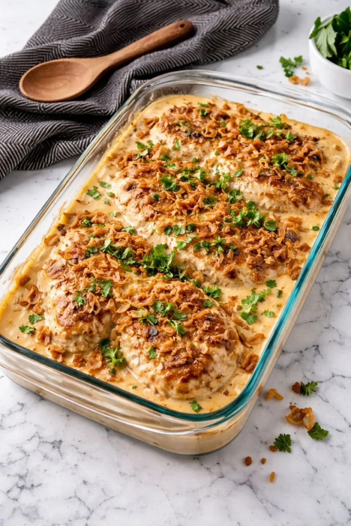 creamy Low Carb Chicken Casserole