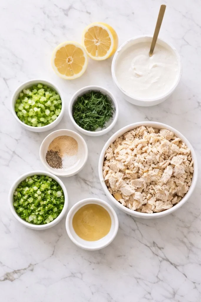 high protein cottage cheese chicken salad