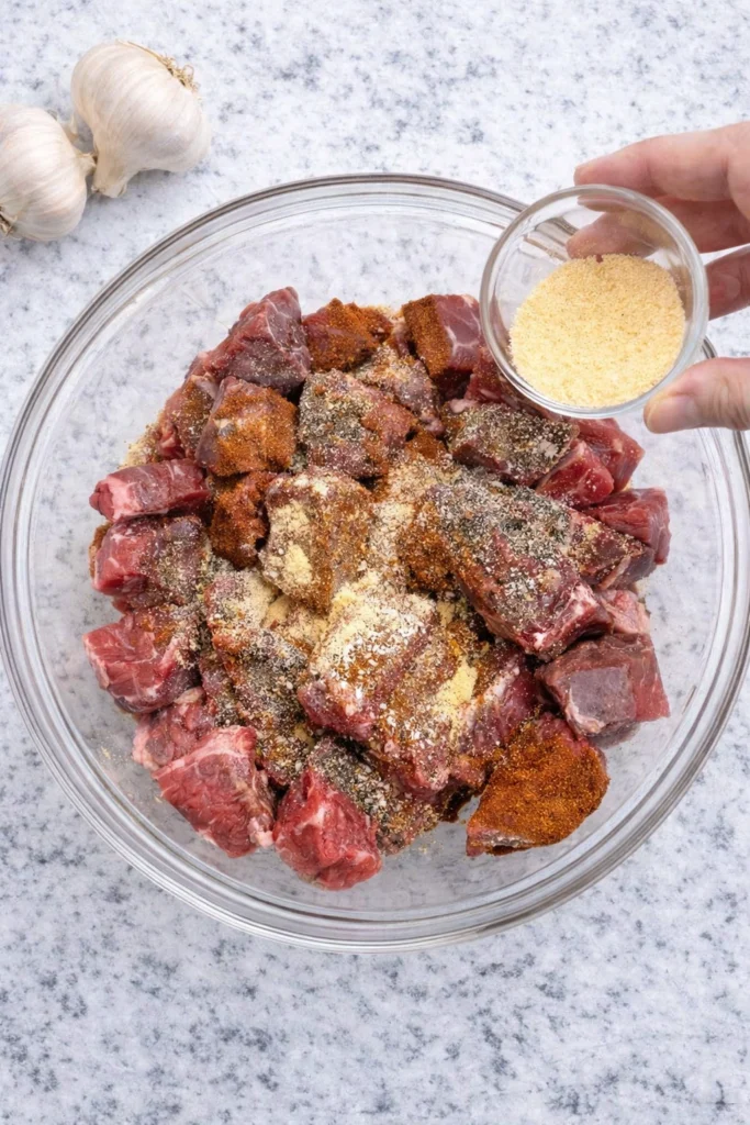 Slow Cooker Garlic Butter Steak Bites