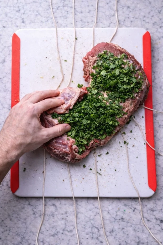 Roast Leg of Lamb with Rosemary &Garlic