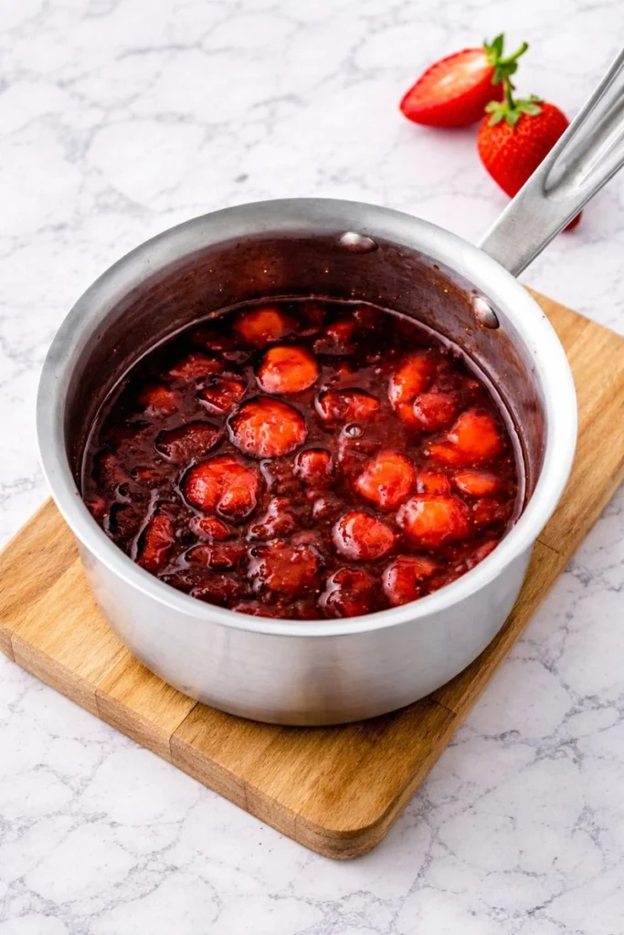 Strawberry Lemon Easter Poke Cake