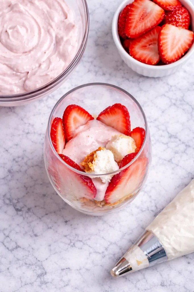 Mini Easter Trifles in Jars